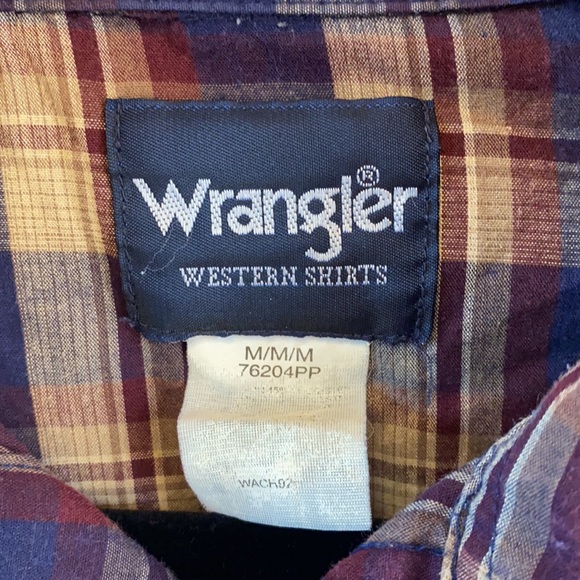 Wrangler western short sleeve shirt - Picture 2 of 4